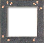 (image for) Matte Black With Candycorn Frame